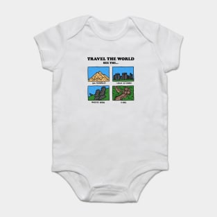 See The World (Silly Names) Baby Bodysuit